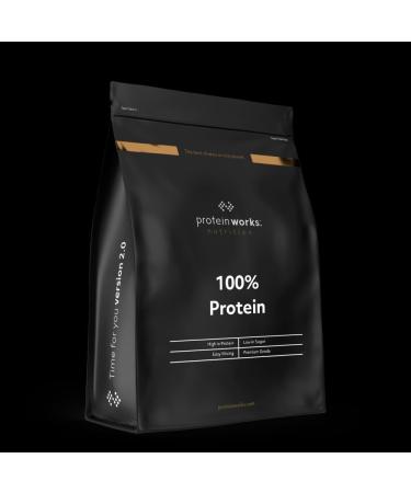 Protein Works - 100 percent Protein 1.25kg High Protein Blend 41 Servings Strawberries 'n' Cream Strawberries 'n' Cream 1.25kg (41 servings) - Buy Online on SooperMarket.com