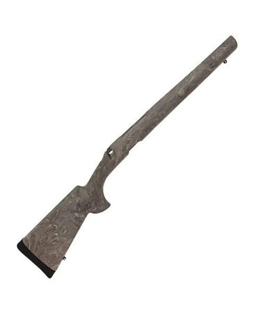 Hogue 70823 Remington 700 BDL Long Action OverMolded Stock, Standard Barrel, Detachable Magazine, Full Bed Block Ghillie Green