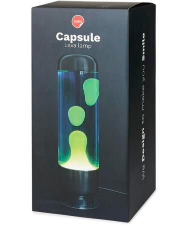 Shop Balvi Lava Lamp Capsule - Blue/Lime Modern Decor for Your Room | Elegant Lighting Solution - Buy Online on SooperMarket.com