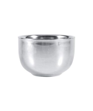Premium Stainless Steel Shaving Soap Bowl Mug | Barber Foam Cup & Brush Tool - International Shipping - Buy Online on SooperMarket.com