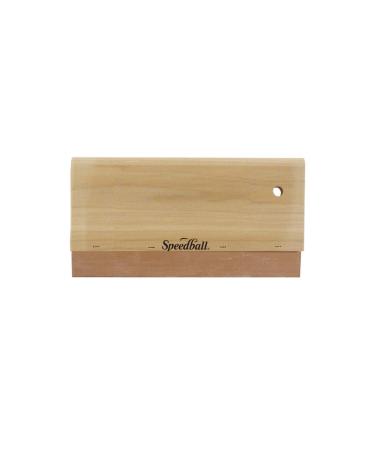 Speedball Neoprene Squeegee  10-Inch  70 Durometer for Silk Screen Printing Graphics on Paper  Cardboard  and Wood
