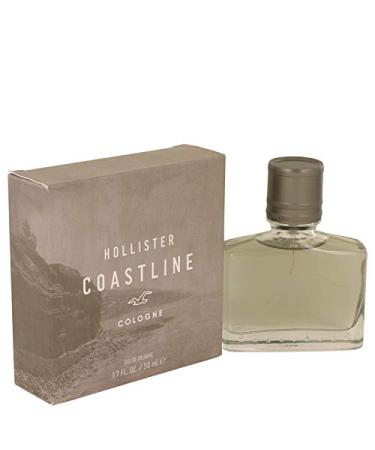 Hollister Coastline Cologne By Hollister Eau De Cologne Spray Cologne for Men 1.7 oz Eau De Cologne Spray Comfortable fragrance