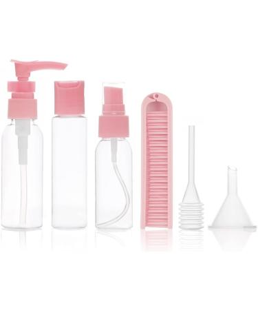 ANKROYU Travel Bottle Set Leak Proof Shampoo Liquid Squeeze Bottle Refillable Cosmetic Container for Shampoo/Body Wash/Lotion(6 Sets-A) 6 Sets A - Buy Online on SooperMarket.com