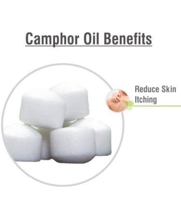 Camphor Oil (Cinnamonutn camphora) 100% Natural Pure Undiluted Uncut Carrier Oil 15ml Camphor 15 ml (Pack of 1) - Buy Online on SooperMarket.com