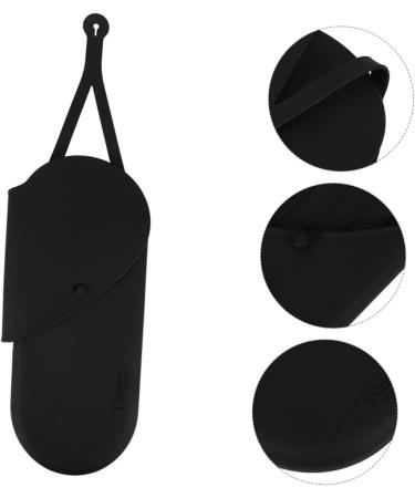 FOYTOKI 2pcs Curling Iron Storage Bag Hair Straightner Curling Wand Hair Rollers Black 29.50X13.50X2.00CM Black - Buy Online on SooperMarket.com
