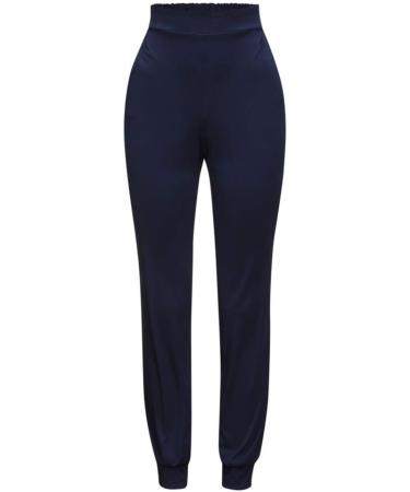 Sport Pants for Women Running Joggers Causal Workout Gym Yoga Sweatpant Comfy Elasticated Trousers Jogging Bottom with Pockets 18-djufh-navy-c L - Buy Online on SooperMarket.com