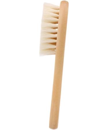 Healeved 2pcs Newborn Hair Brush & Comb Set - Wooden Infant Hairbrush for Toddler & Newborn Scalp - Includes Beard Knife and Shampoo Brush - Baby Hair Care Essential - Buy Online on SooperMarket.com