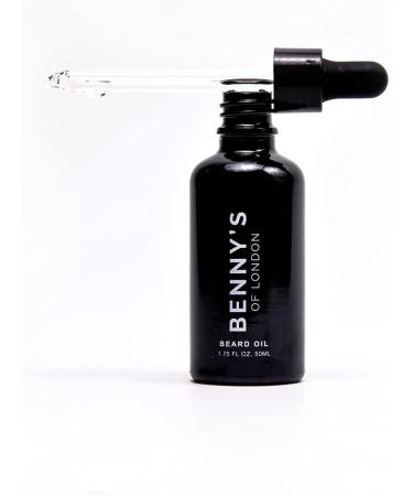 BENNY'S Beard Oil - Natural & Organic, UK Made for Soft & Healthy Beards - Buy Online on SooperMarket.com