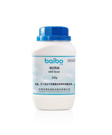 MRS Broth for Lactic Acid Bacteria Cultivation 250g