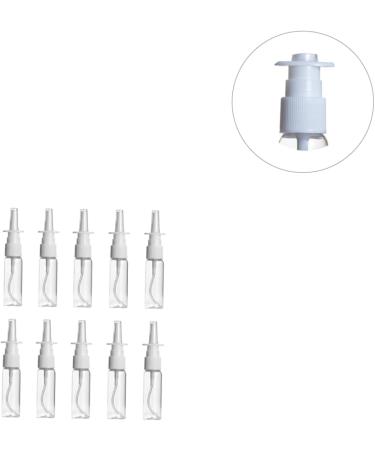 FOMIYES 10pcs Plastic Spray Bottles Set - Cosmetic, Nasal Wash, Lotion Pump, 13x2.5cm Transparent Blue Glass - Buy Online on SooperMarket.com