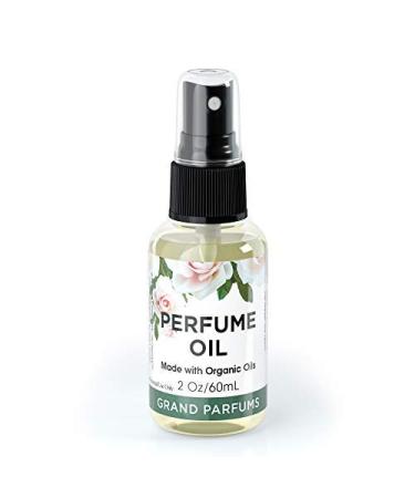 Grand Parfums EXOTIC COCONUT Perfume Spray On Fragrance Oil 2 Oz Hand Blended with Organic and Essential Oils | Alcohol-Free and Preservative Free | Made to Order Exotic Coconut 2 Fl Oz (Pack of 1)