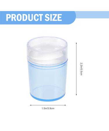 Beaupretty Clear Jelly Nail Art Stamper Kit - Double-Sided Silicone Punch & Scraper 3 Set (Random Color) - DIY Nail Art Tools for Perfect Designs - Buy Online on SooperMarket.com