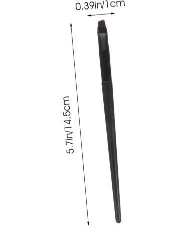 Baluue 3pcs Eyeliner Brush Eyebrow Brush Makeup Make up Brush Eyeliner Tool Plastic Handle Black - Buy Online on SooperMarket.com