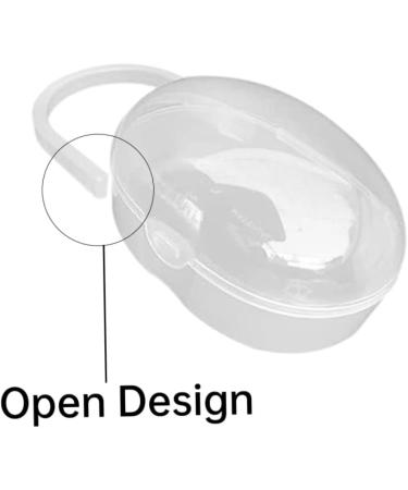 Beito 3pcs BPA-Free Pacifier Holder Case - Baby-Resistant Storage Box for Soothers & Supplies - Buy Online on SooperMarket.com