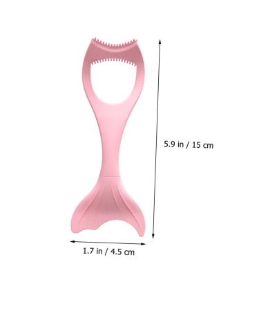 Mipcase 4pcs Eyeliner Tool Kit - Eyeshadow Brushes Mascara Aids & Eyelash Stencils for Perfect Lash Extensions - Pink Silicone Mold Set - Buy Online on SooperMarket.com