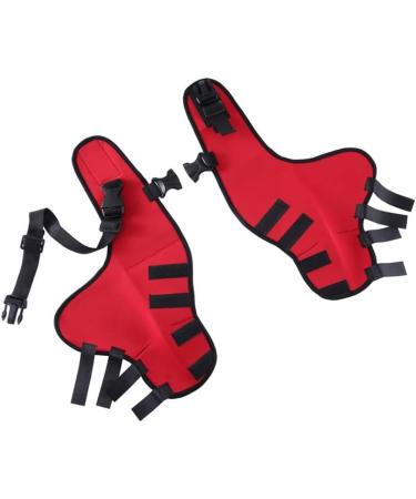 Pet Dog Knee Brace ACL Brace for Dogs Rear Leg Dog Braces for Back Leg for Support for Heals Prevents Injuries Sprains Red Medium Medium Red - Buy Online on SooperMarket.com