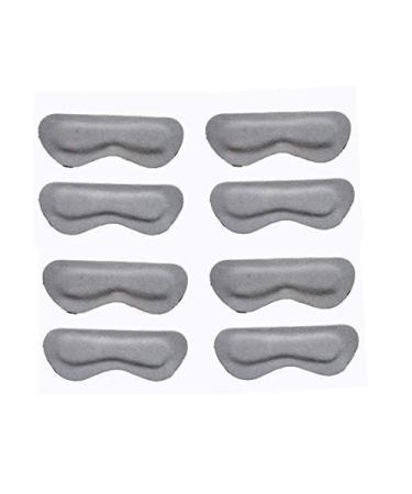 SturdyFoot Soft & Thick Suede Heel Liners Heel Shields Heel Grips (0.5cm Thick). 4 Pairs