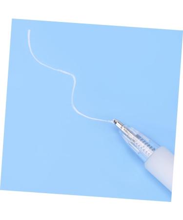 FOYTOKI 1 Set Auxiliary Eyebrow Pencil Eyebrow Contouring Pen Embroidered Eyebrow Pen Body Pen Plastic White - Buy Online on SooperMarket.com
