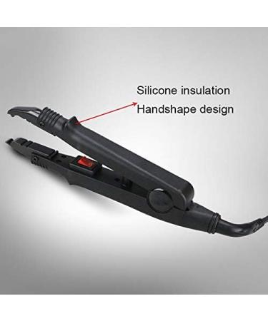 Universal Fusion Hair Extensions Tool - Hair De Ville Heat Iron Connector Melting Wand Black - Buy Online on SooperMarket.com
