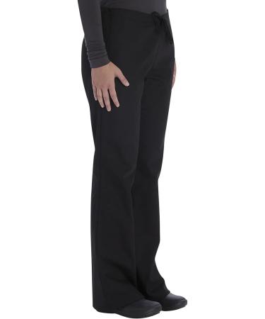 Vital Threads Women's Scrubs Set - V-Neck Top & Drawstring Pant - Black - Size XL - Buy Online on SooperMarket.com