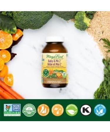 MegaFood| Baby & Me 2| Prenatal Vitamins for Women| Multivitamins for Women | Optimal Iron Folate B12 B6 Vitamin D Choline & Biotin| Supports Healthy Glucose Metabolism| Thyroid Function| Skin Health | 60 Tablets | 1 Month Supply Prenatal Vitamins 60 coun - Buy Online on SooperMarket.com