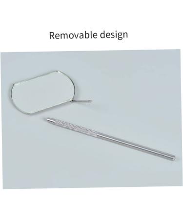 Eyelash Mirror - Large Makeup Mirror with Long Handle for Eyelash Extensions | Beauty Essential - Buy Online on SooperMarket.com