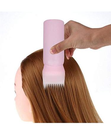 Fliyeong Dyeing Shampoo Bottle Oil Comb 120ML Hair Tools Hair Dye Applicator Brush Bottles Styling Tool Hair Coloring Durable and Useful