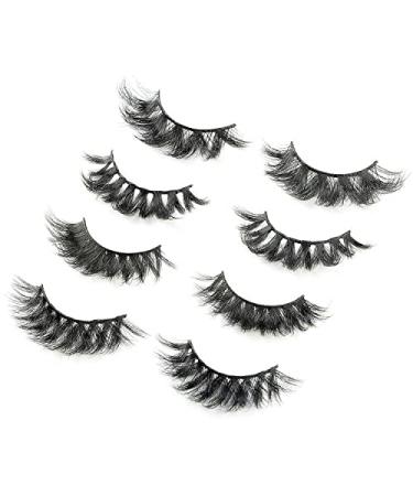 Shop Fluffy Mink False Eyelashes | 3D Natural Mink Lashes in Bulk - HE01 - Buy Online on SooperMarket.com