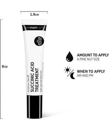The INKEY List Succinique Acid Blemish Face Treatment Serum 15 ml - Buy Online on SooperMarket.com