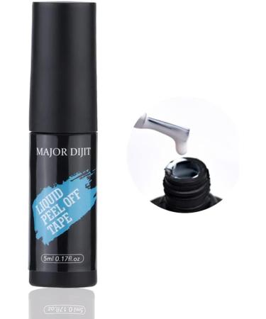 Teksome Latex Nail Polish Barrier - Cuticle Guard Skin Barrier Protector Nail Art Liquid Tape - Easy Removing Fast Drying Nail Arts Design Fittings for Stamping Ombre Nails White - Buy Online on SooperMarket.com
