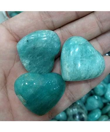 Natural Crystal Rough 3pcs Pretty Gorgeous Natural Stone Heart Crystal Stone - Buy Online on SooperMarket.com