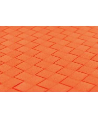 Set of 4 Orange Wipe Clean Placemats - Easy to Clean & Durable - Buy Online on SooperMarket.com