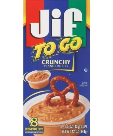 JIF To Go Crunchy Peanut Butter Cups 1.5 oz 8 count by Jif - Buy Online on SooperMarket.com