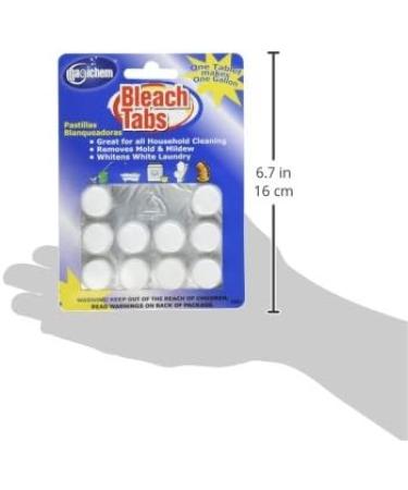 Buy Magichem Bleach Tabs - Makes 10 Gallons per Card | 4 Cards per Order | International Shipping - Buy Online on SooperMarket.com