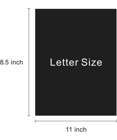 110lb Black Cardstock Paper: 100 Sheets, 8.5x11 - Ideal for Art, Crafts & DIY Projects - Buy Online on SooperMarket.com