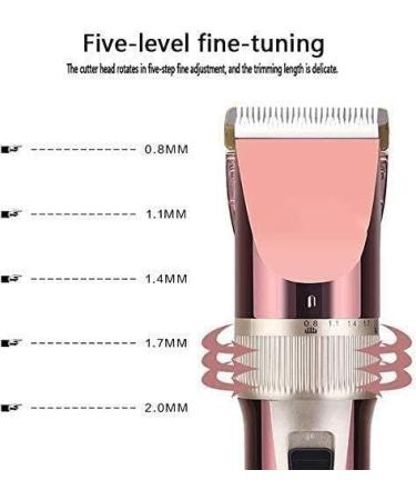 Professional Cordless Hair Clippers for Men | Rechargeable Grooming Kit with 4 Guide Combs - Best Hair Cutting Trimmers - Buy Online on SooperMarket.com
