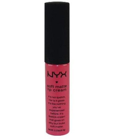 NYX Soft Matte Lip Cream - San Paulo SMLC 08 Plummy Pink 0.27 fl. oz 8 ml SMLC 03 Bubblegum Pink .27 OZ