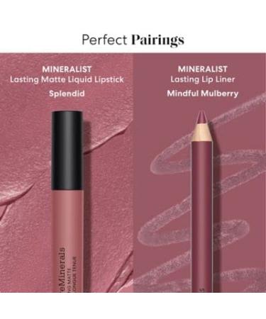 bareMinerals Mineralist Lasting Lip Liner - Creamy Pigmented Vegan Natural Ingredients All-Day Wear in Blissful Blush - Shop Now - Buy Online on SooperMarket.com