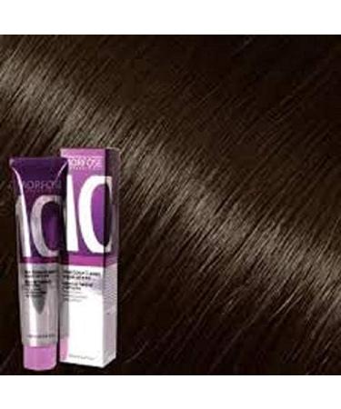 Morfose 10 Professional Hair Colour Cream 100 ml No. 7.77 Hot Caramel Brown - Buy Online on SooperMarket.com