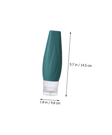 Flexible Silicone Squeeze Bottles Set - Travel Toiletries & Makeup Storage - Ideal for Lotion and Cosmetics - Buy Online on SooperMarket.com