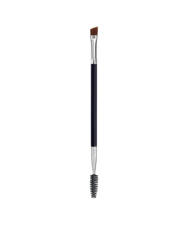 Duo Eye brow Brush Angled Eyebrow Brush and Spoolie Brush Eyelash Comb Eyebrow Brush Tool (1 Pcs)