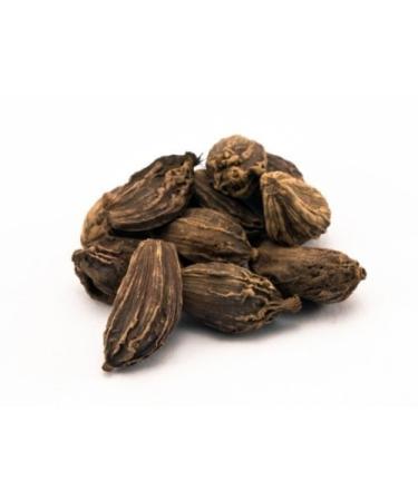Black Cardamom Pods 50g | 100% Pure Cardamom PODS Black Cardamom Whole with Seeds Smoky Flavour