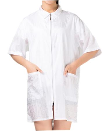 minkissy Clothes Hair dye Clothes Work Clothes Mens Tank Tops thobes for Men Custom Barber Jackets Chef Coat Jacket Clothes Hair Dye Hair Treatment Breathable Cloak Apron Apron - Buy Online on SooperMarket.com