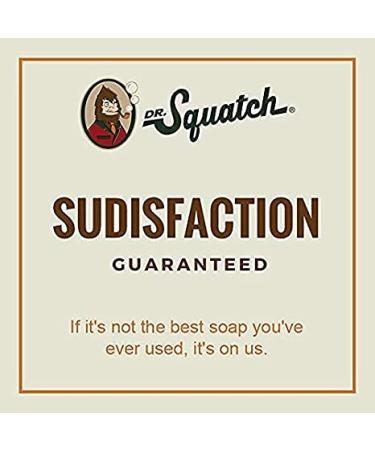 Dr. Squatch Basic Forest Pack - Pine Tar & Birchwood Breeze Handmade Bar Soap w/Organic Oils - Soap Gripper & Saver - Buy Online on SooperMarket.com