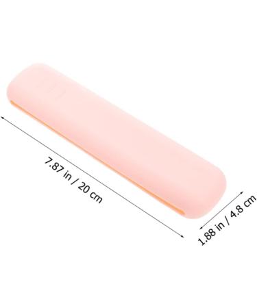 Gogogmee 1set Powder Puff Storage Box Pink Egg Miss Supplies Pink 20X4.8CM - Buy Online on SooperMarket.com