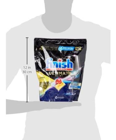 Finish Quantum Ultimate Lemon Scent Dishwasher Tablets - 85 Tablets, Pack of 1 - Buy Online on SooperMarket.com