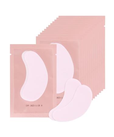 Lunamoon eye pads eyelash pads for eyelash extension eyelash lifting eyelashes color eyelashes eyes patches eyelash extension pad 50 couples (pink color)