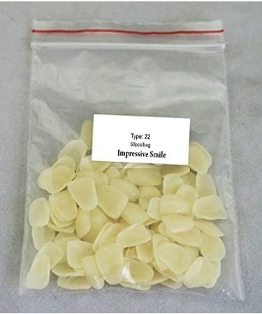 Ultra Thin Tooth Whitening Veneers for Missing or Broken Teeth | Realistic Cosmetically Enhanced Smile | Shade A-2 - Buy Online on SooperMarket.com
