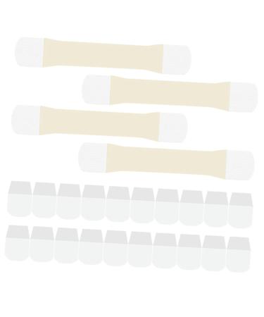 WOONEKY 4pcs Neck Lift Stickers Neck Skin Tape Neck Lifting Patches Elastic Neck Lifting Tape Elastic Neck Lift Tape Neck Care Tape Neck Skin Care Supply Neck Skin Tightening Decal 20.5x4cm As Shown