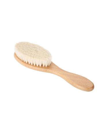 NOLITOY Mustache Bush Facial Cleansing Brush Beard Brush Beard Straightening Brush Mustache Beard Bush Beard Straightening Comb Hair Brush Wooden Anti-static Wood Carving Man 15.00X4.00X2.00CM As Shown